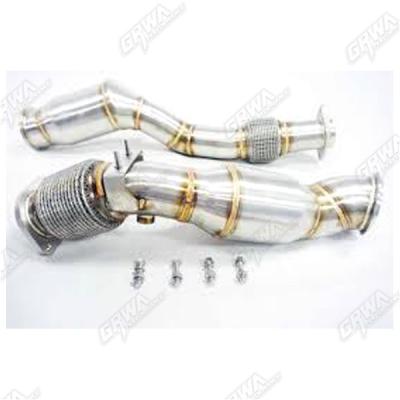 China Hot Sale 304 Stainless Steel Exhaust Downpipe For BMW X3M/X4M for sale