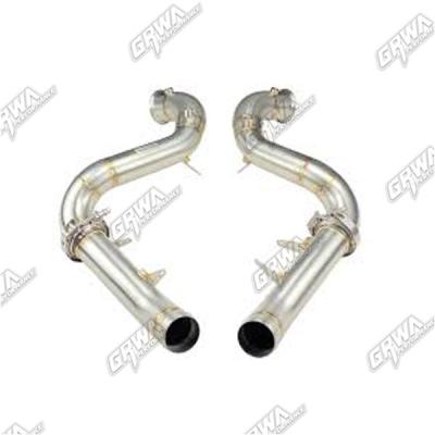 China High Performance 304 Stainless Steel Exhaust Downpipe For BENZ W213 M178 E63 AMG V8 4.0I Downpipe for sale