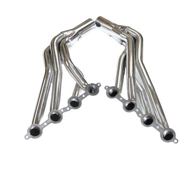 China 304 Stainless Steel Exhaust Header For Chevy Silverado 2007-2014 4.8L/5.3L/6.0L Header Manifold for sale