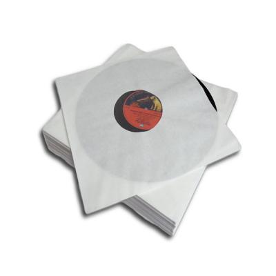 China rice paper vinyl record sleeves antistatic LOGO printed record bag&cover customized inner disc sleeve for sale