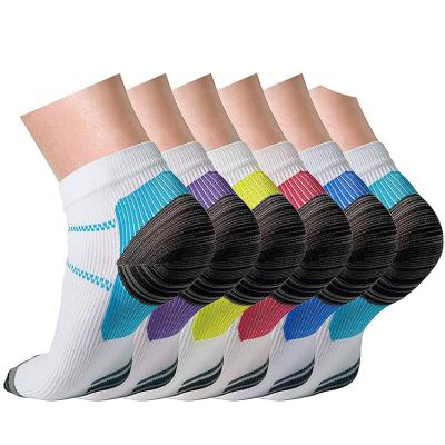 China QUICK DRY Stripe Outdoor Sports Shorts Summer Socksmate Pressure Socks for sale