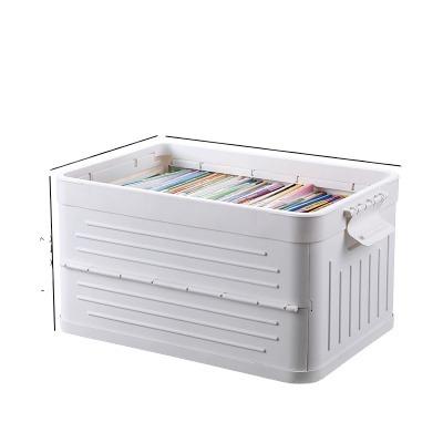 China Cheap Custom Viable Hot Selling Rectangle 40l Foldable Storage Boxes for sale