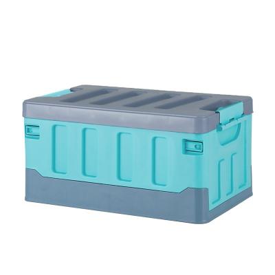 China Good Quality Sustainable Hot Selling Outdoor Car Plastics Folding Storage Box for sale