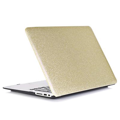 China Protect Laptop Leather Hard Laptop Glitter Case For Macbook Air 13 A2337 for sale