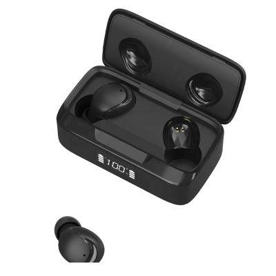 China In-ear tws wireless earphones touch earbuds noise canceling earphone LED display hands free for sale