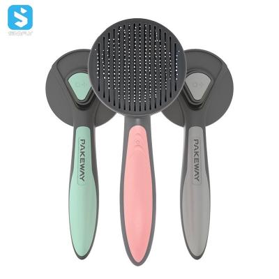 China High Quality Viable Cat Dog Hair Comb Brush Groomer Removal Throwing Comb Cat Massage Comb Grooming Cat Cleaning Brush for sale