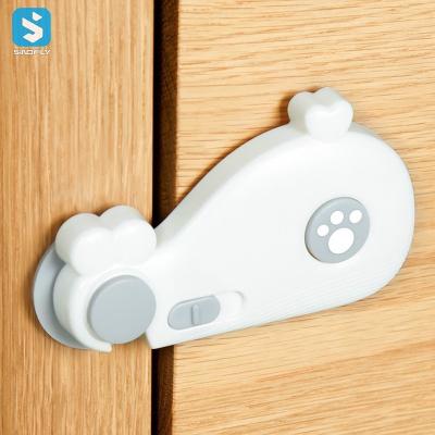 China New Magnetic Child Cabinet Drawer Lock Child Safety Fridge Safety Easy Installation Small Child Safe Baby Fridge Safety for sale