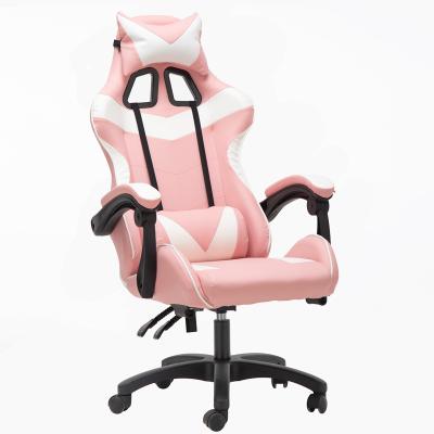 China Adjustable (Height) Best Selling Reclining PU Leather Custom Gaming Chair for sale