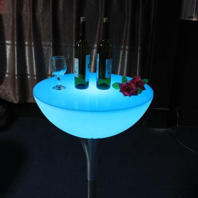 China Modern Sale High Quality Direct-Powered Outdoor Garden LED Lighting Cocktail Table for sale