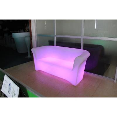 China China Supplier Wholesale Modern Cheap High Quality Furniture Curved Sofa LED Lamp Sofa for sale