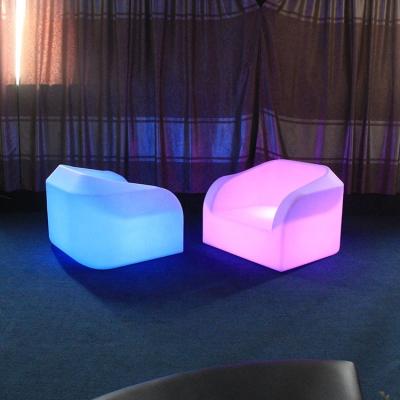 China New modern high quality LED furniture LED table and chair led bar light chair for sale