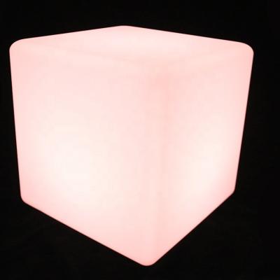 China Modern hot sale high quality color changing outdoor led light cube led light bar furniture for sale