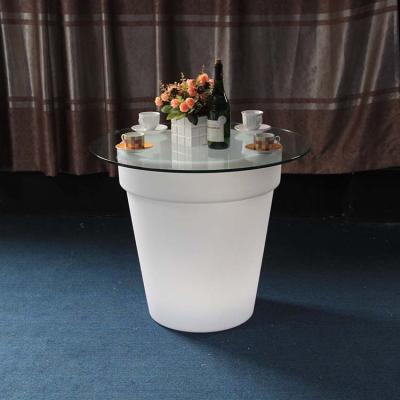 China Modern High Quality LED Flower Pot Decorative LED Light Flower Pot Decorative Light for sale