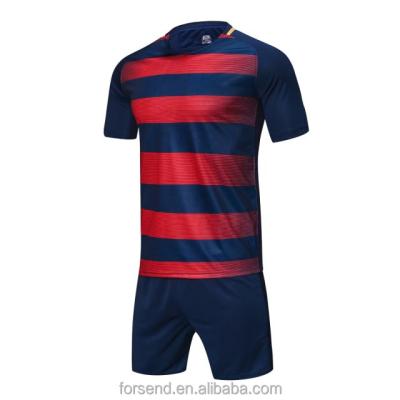 China Wholesale Custom Soccer Jersey Sets Soccer Shirt Manufacturer Made Dry Fit Sports Soccer Jersey for sale