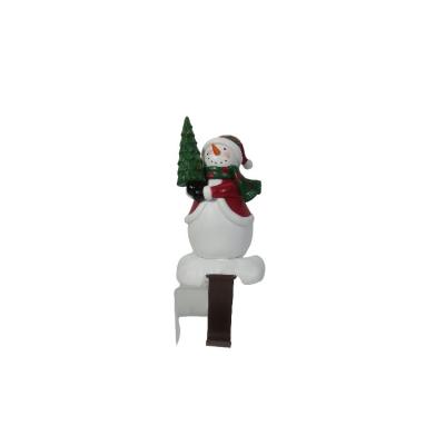 China Europe Winter Christmas Mini Snowman Crafts Resin Home Decoration for sale