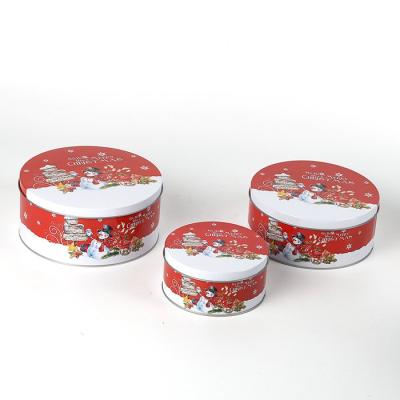 China Metal Home Decoration Candy Storage Christmas Metal Gift Box for sale