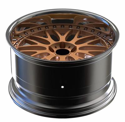 China 18inch 19inch 112pcd Deep Plate Alloy Split Rims Aluminum Rims, 18inch Car Alloy Forged Big Wheel Lip Deep for sale