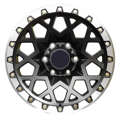 China [Ready To Ship] TL1467 Glstar aluminum mesh designOff-road wheel 17 inch 9J and 0 CB110 pcd 6*139.7 frosted bronze off-road wheel for sale