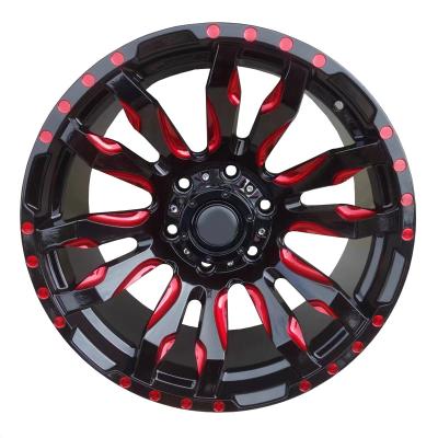 China [Ready To Ship] 186158 Glstar wheel 18 inch width9.0J et15 inch aluminum offroad wheel CB110 pcd6*139.7 for sale