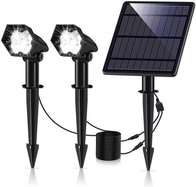 China Garden Outdoor Led Garden Spot Lights Solar Panels Waterproof Floodlight Good Quality for sale