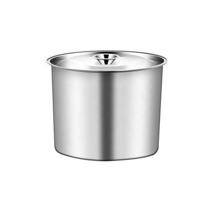 China Wholesale Stocked Restaurant Kitchenware Stainless Steel Cooking Accessories Seasoning Bowl for sale