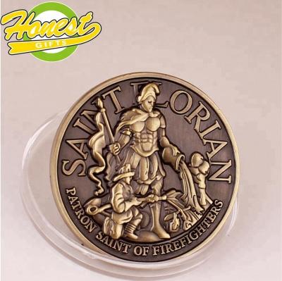 China China Manufacture All Customer Design Military Coins Old Coins, Antique Gold Challenge Coin for sale