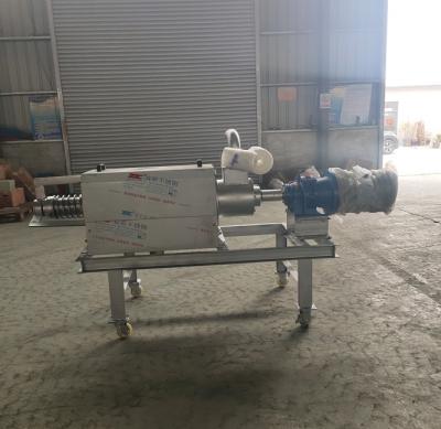 China Animal Farms Poultry Waste Manure Drying Dewatering Machine for sale