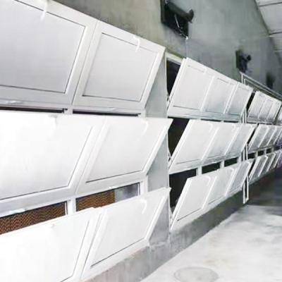 China Poultry House& Greenhouse Poultry Farm Air Deflector for Wall Mounted Evaporative Cellulose Pads Air Cooling Deflector for Cooling Panels for sale