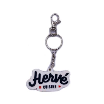 China 2022 China Non-Toxic Factory O Chain Key EM New Design Customize Key Chain Custom Logo Various Shapes Made Soft 2 D 3 D PVC Made Of rubber the main cha for sale