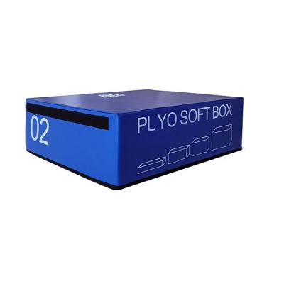 China Wholesale Customized Color Soft Cotton Equipment Plyo Box Jumping Foam Box for sale