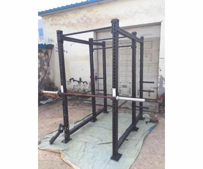 China Strength Training Weight Training Bodybuilding Customized Color Tube HS-03 Steel Multi-Functional Gymnasium Rack Squat Racks for sale