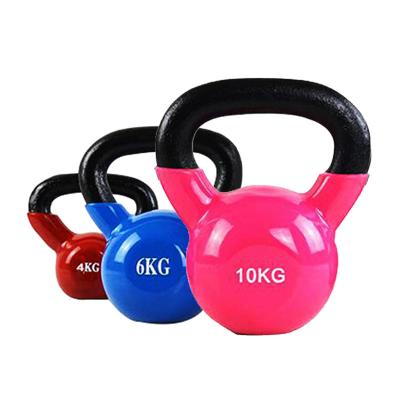 China Home Use Customized Color Iron +Vinyl KB-2004 Kettlebell for sale