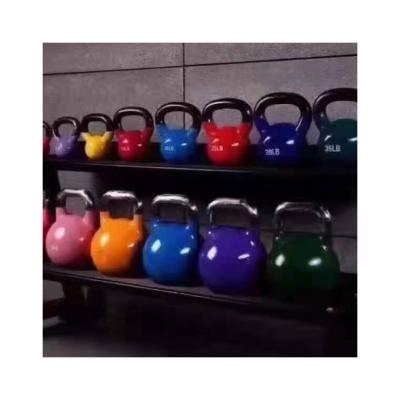 China Universal Hot Sale Strength Training Colored Fitness Competition Kettlebell for sale