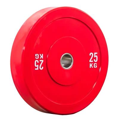 China 5-10-15-20-25KG Home Fitness Rubber Home Fitness WP-3006 Colored Bumper Plate for sale