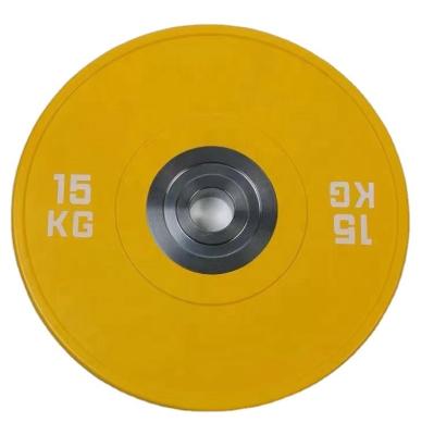 China Home Fitness Logo Weight Gym Lifting Cheap Custom Made High Quality Plates Weight Rubber Dish For Sale for sale