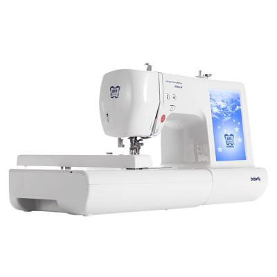 China Hotspot Home Motor WIFI Touch Screen LCD Display Stitches Butterfly JX550 173 Use Sewing Machine for sale