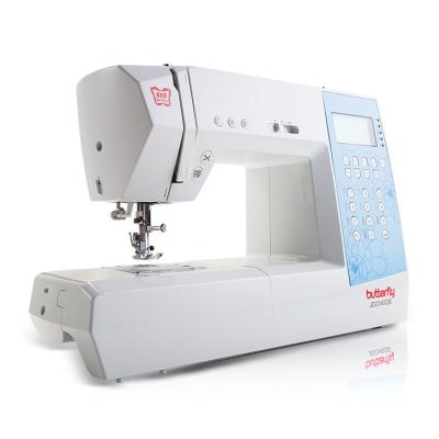 China THREAD TRIMMER BUTTERFLY JD2340QB highly automated lock stitch zigzag household sewing machine with LCD screen for sale