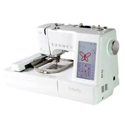 China Home Use Reasonable Price Butterfly Sewing Thread Winding Computerized Automated Embroidery Machine With Screen for sale