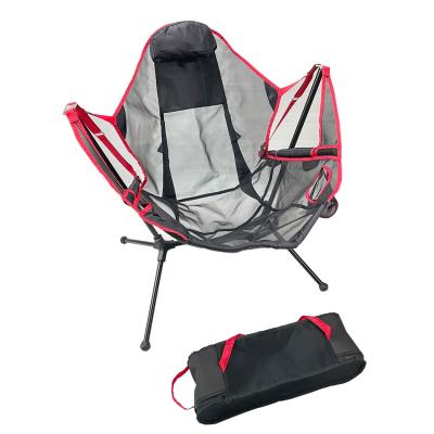 China Outdoor Furniture Beach Folding Camping Chair Swing Recliner Easy-Carry Camp Chair for sale