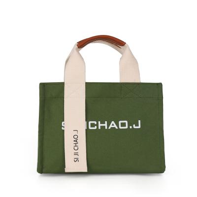 China Eco-friendly New design Cotton Canvas Tote Bag Canvas Bag With Custom Logo for sale