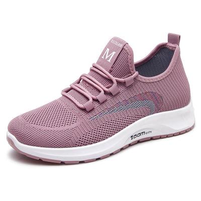 China Cushioning Women's Sporty Slip On Casual Shoes Women Sneakers Loafers Shoes Lace Up Tennis Sneakers for sale