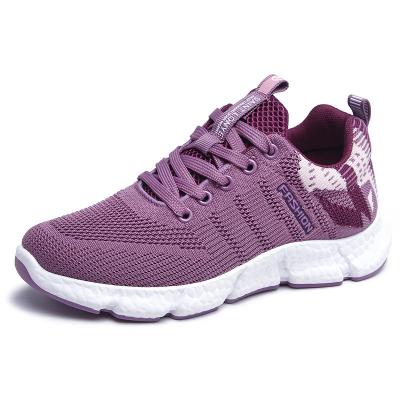 China Cushioning Stylish Customizable Soft Sweat-absorbent Sports Shoes Woman Training Shoes For Girls Running Shoes Sneakers for sale