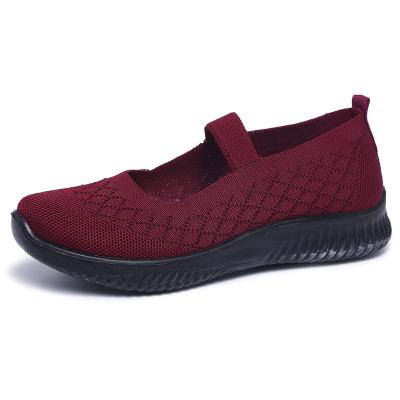 China Cushioning Flats Foldable Women's Dress Shoes Breathable Casual Slip On Flat Shoes Ladies Flat Women's Shoes for sale