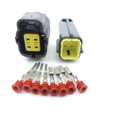 China 174257-2 Automotive 2 3 4 6 8 10 Pin Amp Denso Style 2.0 Series Auto Electrical Cable Adapter Wire Connector Plug 174259-2 318623-5 for sale