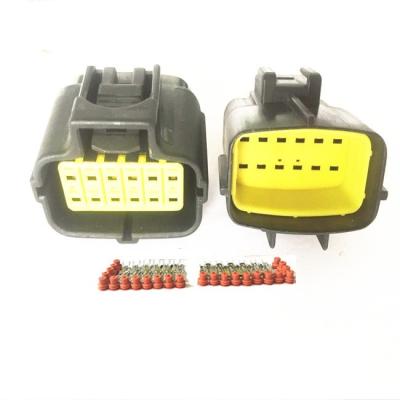 China Automotive Waterproof Electrical Wiring Multi Connector 2 Amp 3 4 6 10 12 Way Pin 174661-2 / 184058-1 for sale