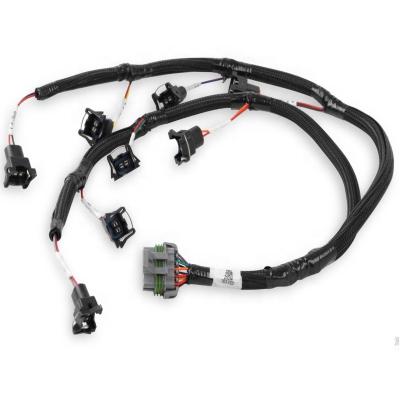 China Auto Connector Harness Cable Wire Harness Automobile Connector Harness Kit Automotive Factory Fuel Injector Wiring Harness Kit for sale