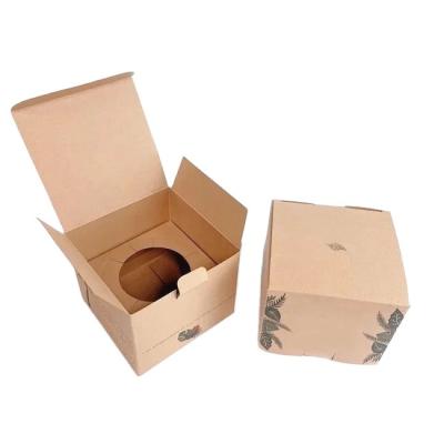 China Hot Sale Recyclable Customized Printing Glass Jars Candles Gift Set Packaging Box for sale