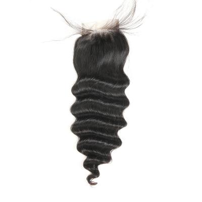 China Cheap Hair Wholesale 4x4 Lace Closure Virgin Hair Hd Lace Headband Headband Closure for sale