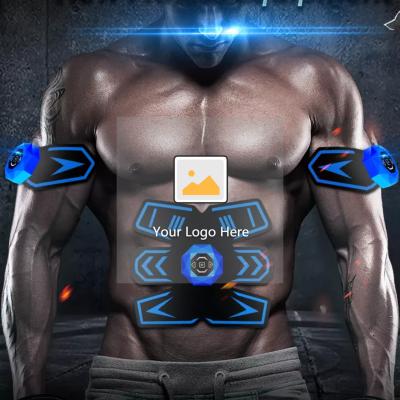 China Abdominal Electric Body Massager Abdominal Muscle Body Fitness Muscle Stimulator Wireless for sale