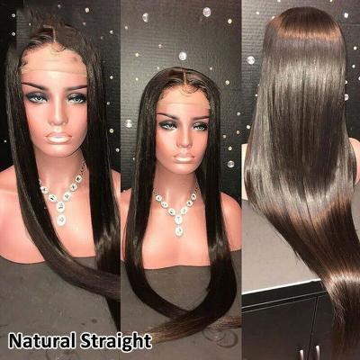 China Super High Quality Brazilian Straight Wig Closure Wig 4*4 Lace Front Wig Natural Wave Hair Wigs for sale